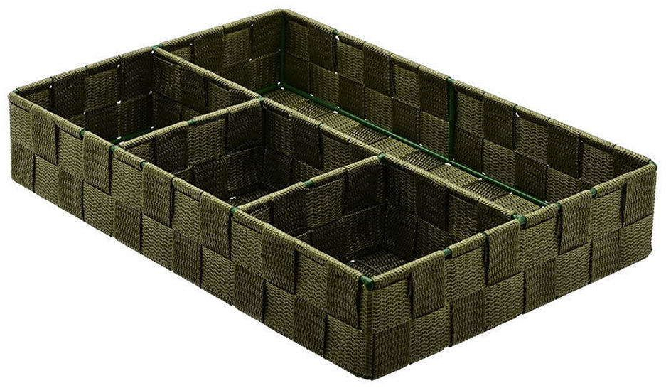 Θήκη Οργάνωσης 4 Θέσεων 04-14919 33x23x6cm Olive Estia