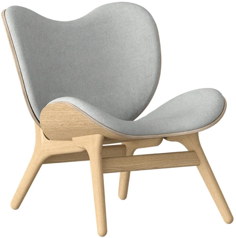 Πολυθρόνα A Conversation Piece Horizons S 5501C701-03 70x83x83cm Oak-Light Grey Umage