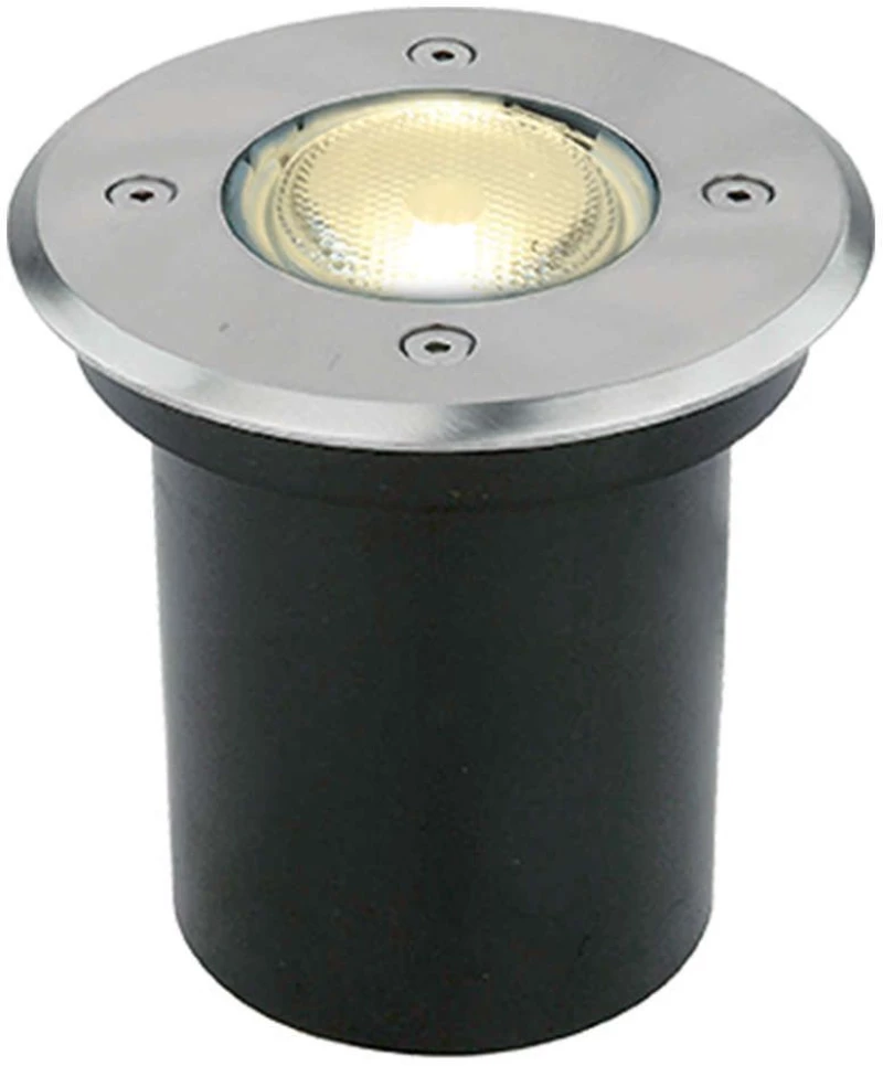 Φωτιστικό Δαπέδου Στρογγυλό Franco 4053900 GU10 D:110XH:136 Silver Viokef