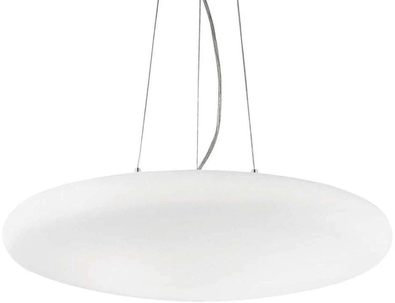 Φωτιστικό Οροφής Smarties 032016 42,5x20,5/229,5cm 3xE27 60W White Ideal Lux