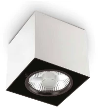 Φωτιστικό Οροφής - Spot Mood Square 140902 9x10,5x9cm GU10 max 28W White Ideal Lux
