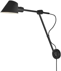 Φωτιστικό Τοίχου Stay 70x62cm E27 Black Dftp