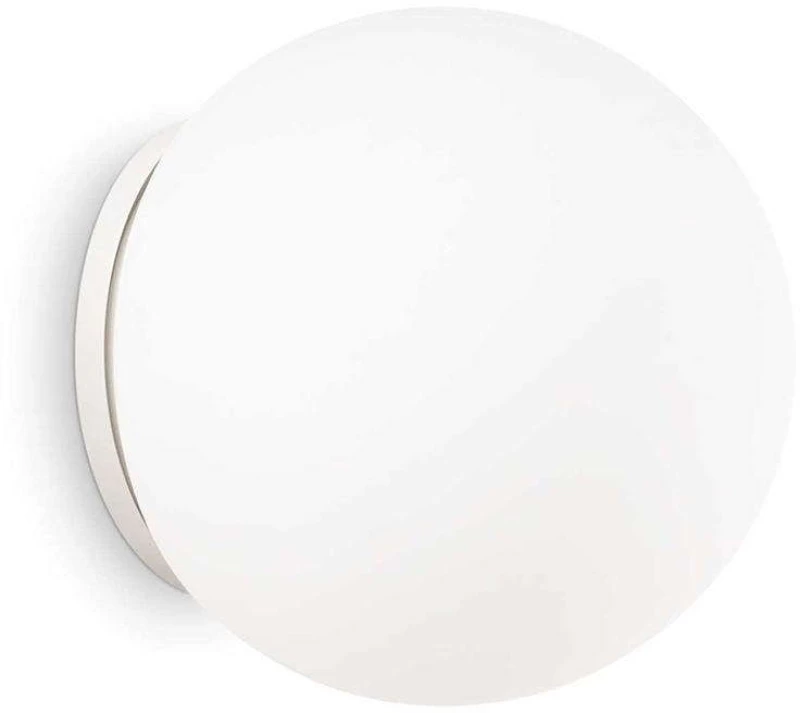 Φωτιστικό Τοίχου-Απλίκα Mapa 059822 30x30cm 1xE27 60W White Ideal Lux