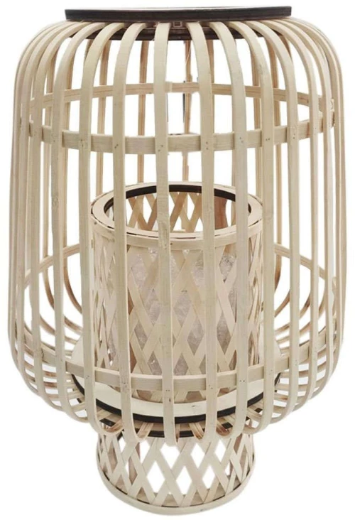 Φανάρι 00.06.61155 27x30/45cm Natural Bamboo