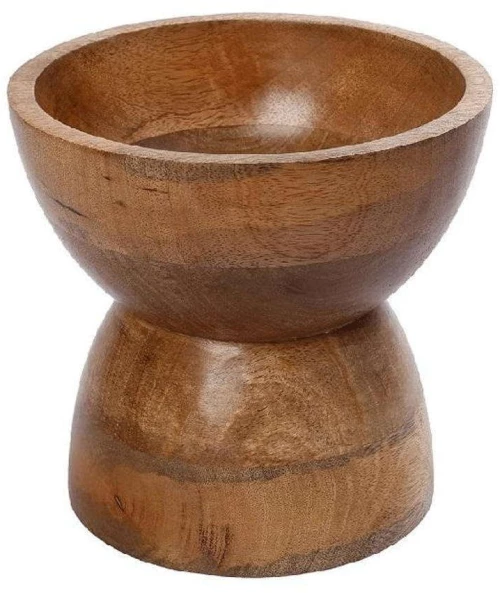 Διακοσμητικό Μπωλ GPA105 Φ20,32x19,68cm Natural Espiel Ξύλο