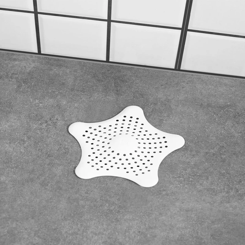 Τριχοπαγίδα Με Βεντούζα Starfish 023014-660 White Umbra Σιλικόνη