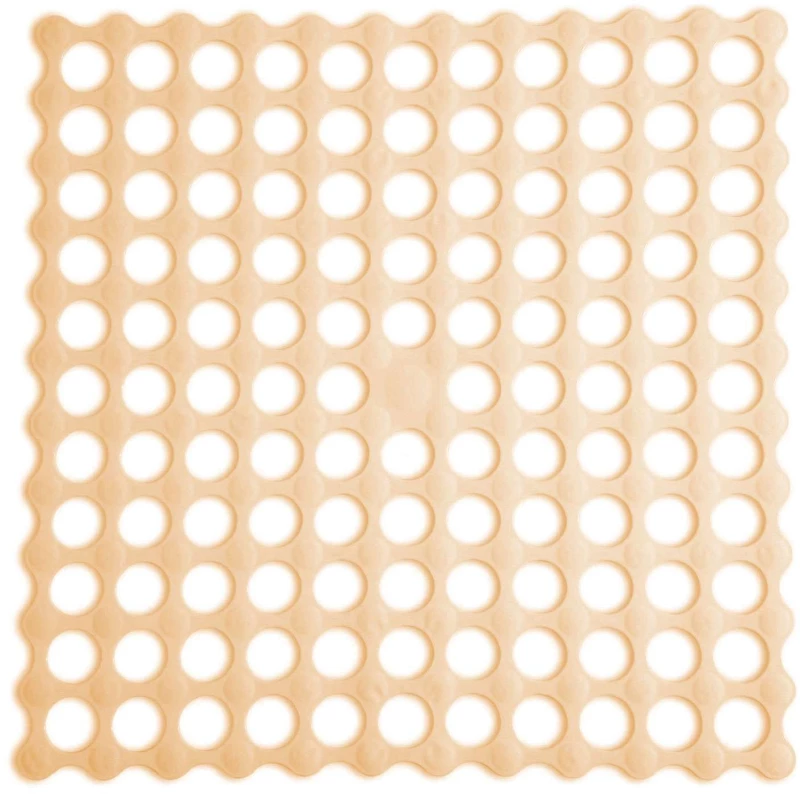 Πατάκι Αντιολισθητικό Golf 00286.002 Beige 54Χ54 54x54cm PVC