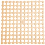 Πατάκι Αντιολισθητικό Golf 00286.002 Beige 54Χ54 54x54cm PVC