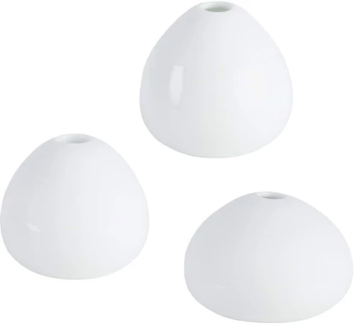 Διακοσμητικά Βαζάκια Πορσελάνινα (Σετ 3Τμχ) RD0016057 White Raeder Πορσελάνη