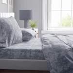 Παπλωματοθήκη Shadow 13 Grey DimCol Υπέρδιπλο 220x240cm Βαμβάκι-Πολυέστερ