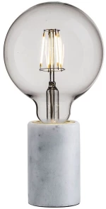 Επιτραπέζιο Φωτιστικό Siv 45875001 E27 60W 10,3x6,4cm White Nordlux