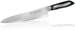 Μαχαίρι Chef Flash FF-CH210 21cm Από Δαμασκηνό Ατσάλι Silver-Black Tojiro Ανοξείδωτο Ατσάλι