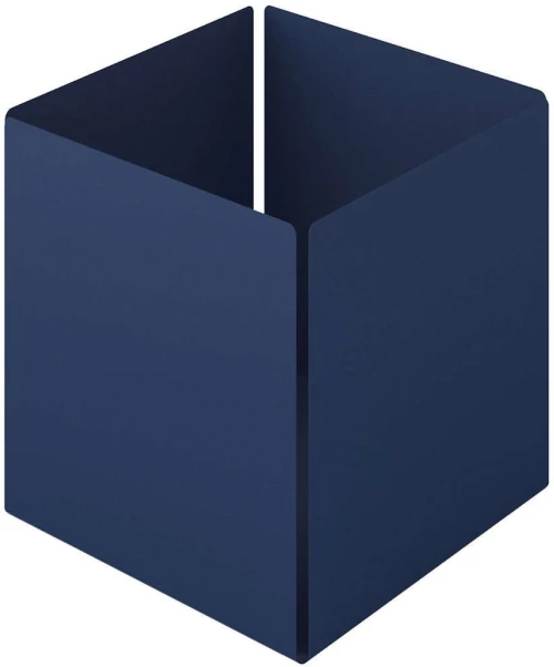 Θήκη Οργάνωσης Κύβος 118-203 13x13x13cm Matt Navy Blue Pam&Co Ανοξείδωτο Ατσάλι