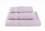 Πετσέτες 911 (Σετ 3τμχ) Light Lilac Astron Σετ Πετσέτες 80x150cm 100% Βαμβάκι