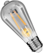 Λαμπτήρας Led Long Filament 99076 ST64 E27 8W 800lm Dimmable Fume GloboStar 8W