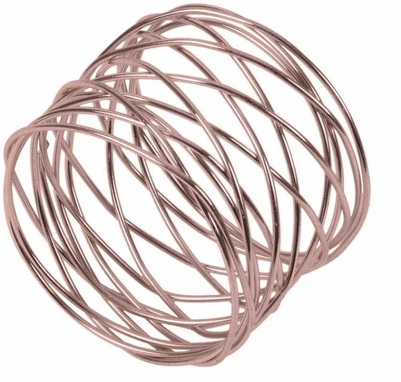 Δαχτυλίδι Πετσέτας Gourmet 35002 Φ5x3,5cm Bronze GloboStar Μέταλλο
