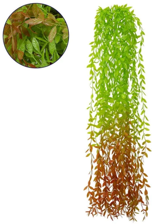 Τεχνητό Κρεμαστό Φυτό Τέφρα 78057 30x10x100cm Green-Brown GloboStar Polyester,Πλαστικό