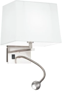 Φωτιστικό Τοίχου - Απλίκα I-090111-5E Led 160lm 4500K 24x22x30cm White Luce Ambiente Design