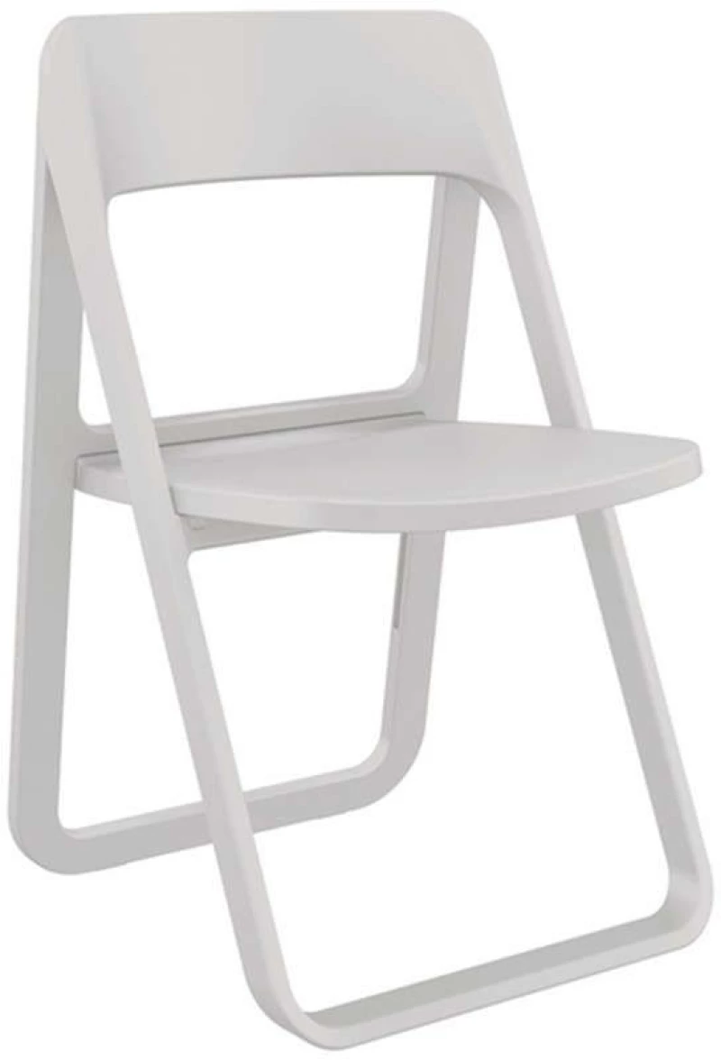Καρέκλα Πτυσσόμενη Dream 20.0041 48Χ52Χ82cm White Siesta Σετ 4τμχ