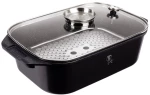 BerlingerHaus - Roaster with glass lid and aroma knob (BH/1440) / Home and Kitchen