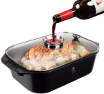 BerlingerHaus - Roaster with glass lid and aroma knob (BH/1440) / Home and Kitchen