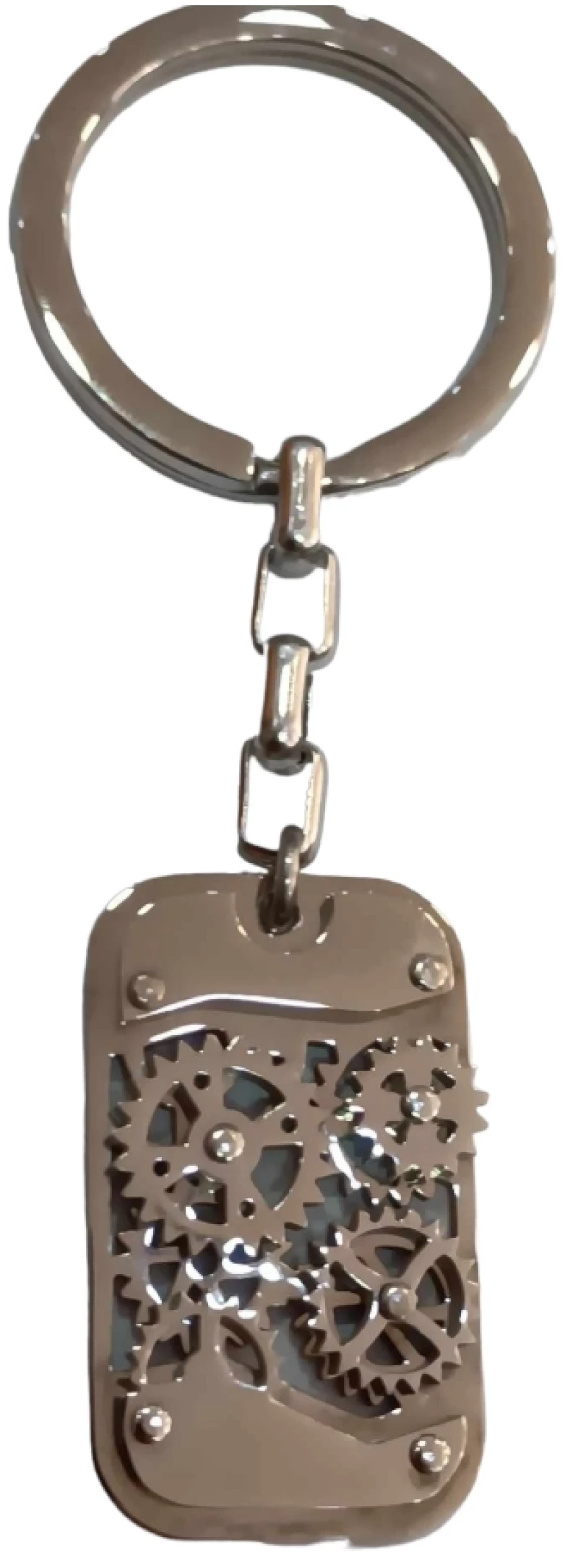 BD JEWELERY Μπρελοκ από ατσαλι γραναζια 10χ3,5cm HKL9032