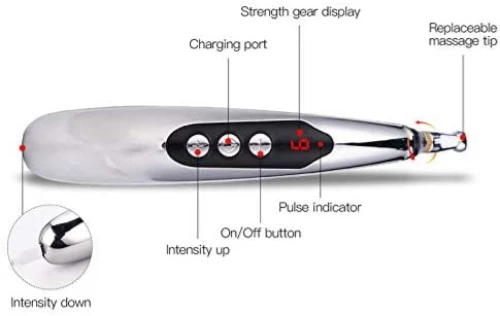 Συσκευή ηλεκτροβελονισμού αυτοθεραπείας