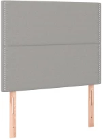 ΚΡΕΒΑΤΙ BOXSPRING ΜΕ ΣΤΡΩΜΑ ΑΝΟΙΧΤΟ ΓΚΡΙ 100X200 ΕΚ. ΥΦΑΣΜΑΤΙΝΟ 3137053