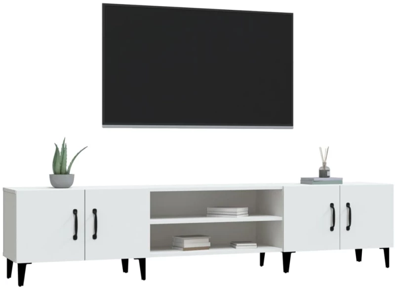 ΈΠΙΠΛΟ ΤΗΛΕΟΡΑΣΗΣ ΛΕΥΚΟ 180 X 31,5 X 40 ΕΚ. ΕΠΕΞΕΡΓΑΣΜΕΝΟ ΞΥΛΟ 816264