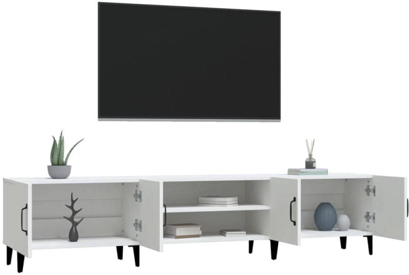 ΈΠΙΠΛΟ ΤΗΛΕΟΡΑΣΗΣ ΛΕΥΚΟ 180 X 31,5 X 40 ΕΚ. ΕΠΕΞΕΡΓΑΣΜΕΝΟ ΞΥΛΟ 816264