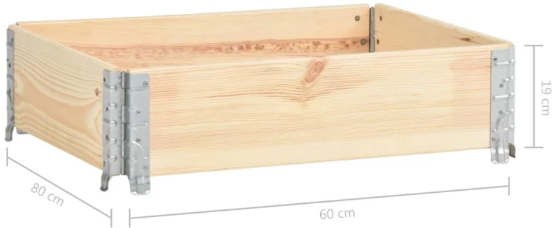 ΚΟΛΑΡO ΠΑΛΕΤΑΣ 60 X 80 ΕΚ. ΑΠΟ ΜΑΣΙΦ ΞΥΛΟ ΠΕΥΚΟΥ 310048