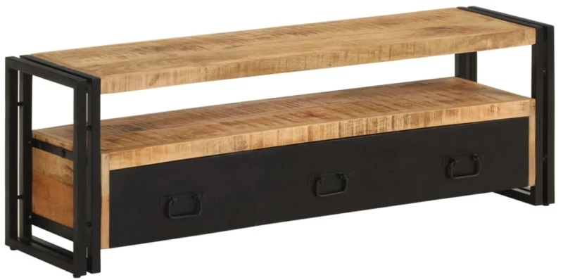 ΈΠΙΠΛΟ ΤΗΛΕΟΡΑΣΗΣ 120 X 30 X 40 ΕΚ. ΑΠΟ ΜΑΣΙΦ ΞΥΛΟ ΜΑΝΓΚΟ 338466