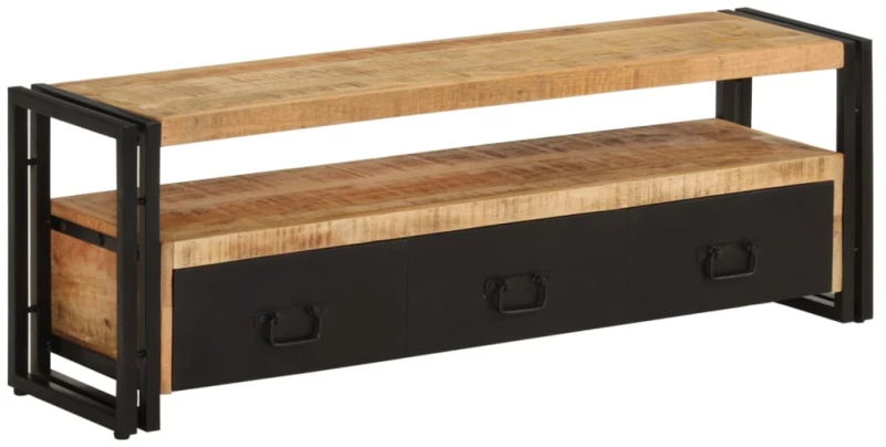 ΈΠΙΠΛΟ ΤΗΛΕΟΡΑΣΗΣ 120 X 30 X 40 ΕΚ. ΑΠΟ ΜΑΣΙΦ ΞΥΛΟ ΜΑΝΓΚΟ 338466