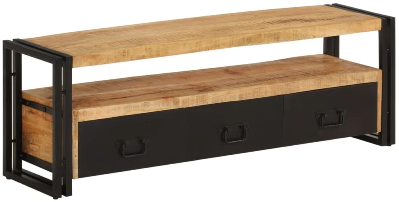 ΈΠΙΠΛΟ ΤΗΛΕΟΡΑΣΗΣ 120 X 30 X 40 ΕΚ. ΑΠΟ ΜΑΣΙΦ ΞΥΛΟ ΜΑΝΓΚΟ 338466