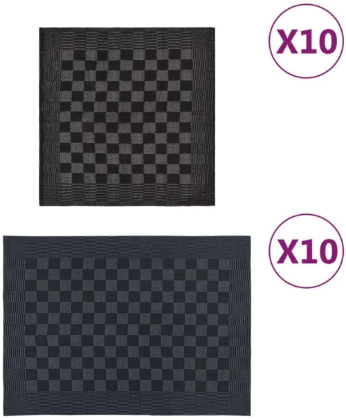 ΣΕΤ ΠΕΤΣΕΤΩΝ 20 ΤΕΜΑΧΙΩΝ ΜΑΥΡΟ ΚΑΙ ΓΚΡΙ ΒΑΜΒΑΚΕΡΕΣ 136286