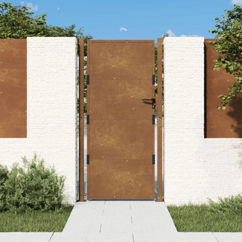 ΠΥΛΗ ΚΗΠΟΥ 105 X 180 ΕΚ. ΑΠΟ ΑΤΣΑΛΙ CORTEN 153206