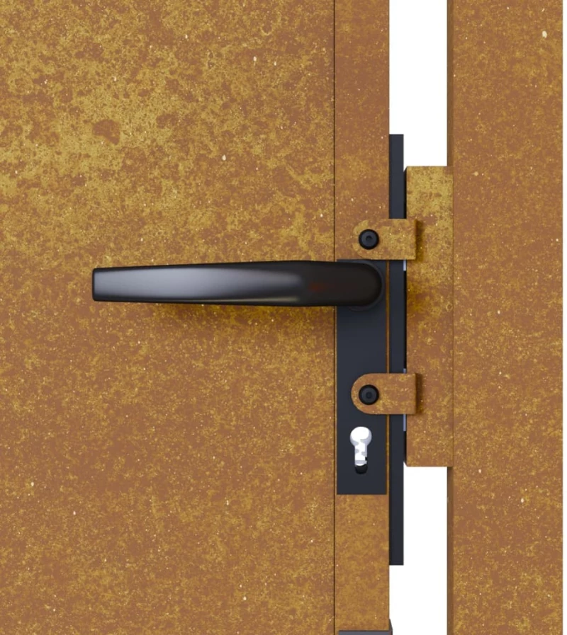 ΠΥΛΗ ΚΗΠΟΥ 105 X 180 ΕΚ. ΑΠΟ ΑΤΣΑΛΙ CORTEN 153206