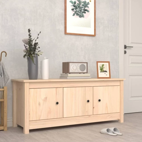 ΠΑΠΟΥΤΣΟΘΗΚΗ 110 X 38 X 45,5 ΕΚ. ΑΠΟ ΜΑΣΙΦ ΞΥΛΟ ΠΕΥΚΟΥ 814599