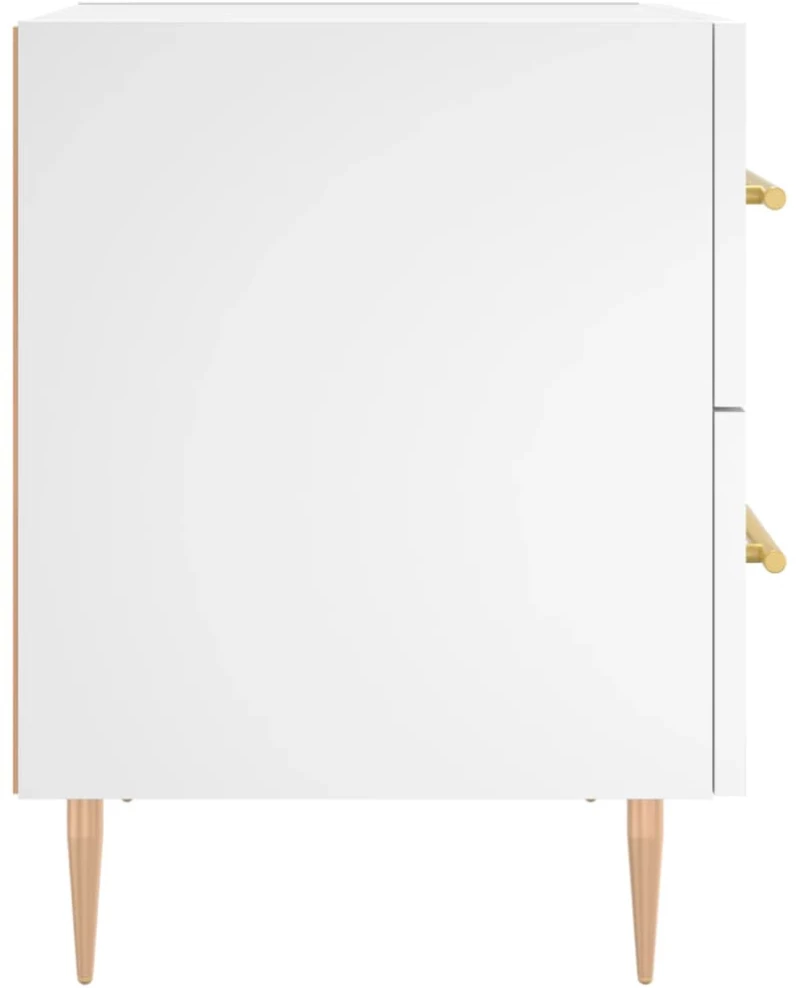 ΚΟΜΟΔΙΝΑ 2 ΤΕΜ. ΛΕΥΚΑ 40 X 35 X 47,5 ΕΚ. ΑΠΟ ΕΠΕΞΕΡΓΑΣΜΕΝΟ ΞΥΛΟ 827277