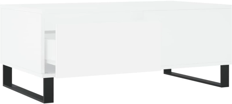 ΤΡΑΠΕΖΑΚΙ ΣΑΛΟΝΙΟΥ ΛΕΥΚΟ 90 X 50 X 36,5 ΕΚ. ΕΠΕΞΕΡΓΑΣΜΕΝΟ ΞΥΛΟ 830812