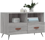 ΈΠΙΠΛΟ ΤΗΛΕΟΡΑΣΗΣ ΓΚΡΙ SONOMA 80X36X50 ΕΚ. ΑΠΟ ΕΠΕΞΕΡΓ. ΞΥΛΟ 828946