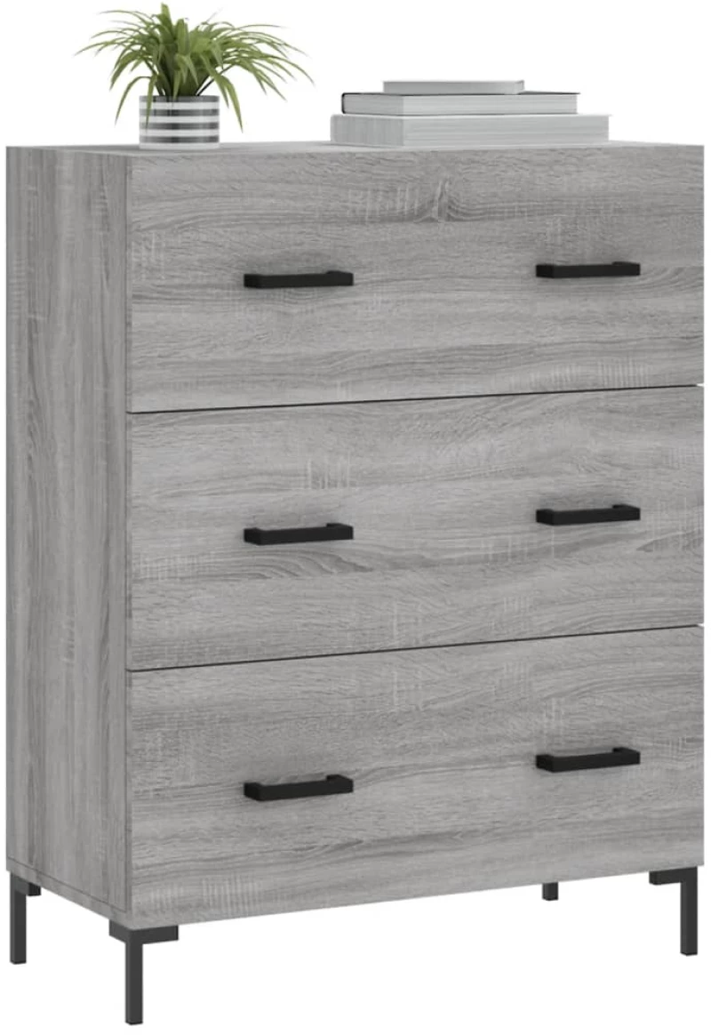 ΝΤΟΥΛΑΠΙ ΓΚΡΙ SONOMA 69,5 X 34 X 90 ΕΚ. ΑΠΟ ΕΠΕΞΕΡΓΑΣΜΕΝΟ ΞΥΛΟ 827858