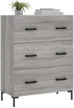 ΝΤΟΥΛΑΠΙ ΓΚΡΙ SONOMA 69,5 X 34 X 90 ΕΚ. ΑΠΟ ΕΠΕΞΕΡΓΑΣΜΕΝΟ ΞΥΛΟ 827858