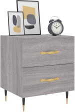 ΚΟΜΟΔΙΝΟ ΓΚΡΙ SONOMA 40 X 35 X 47,5 ΕΚ. ΑΠΟ ΕΠΕΞΕΡΓΑΣΜΕΝΟ ΞΥΛΟ 827272