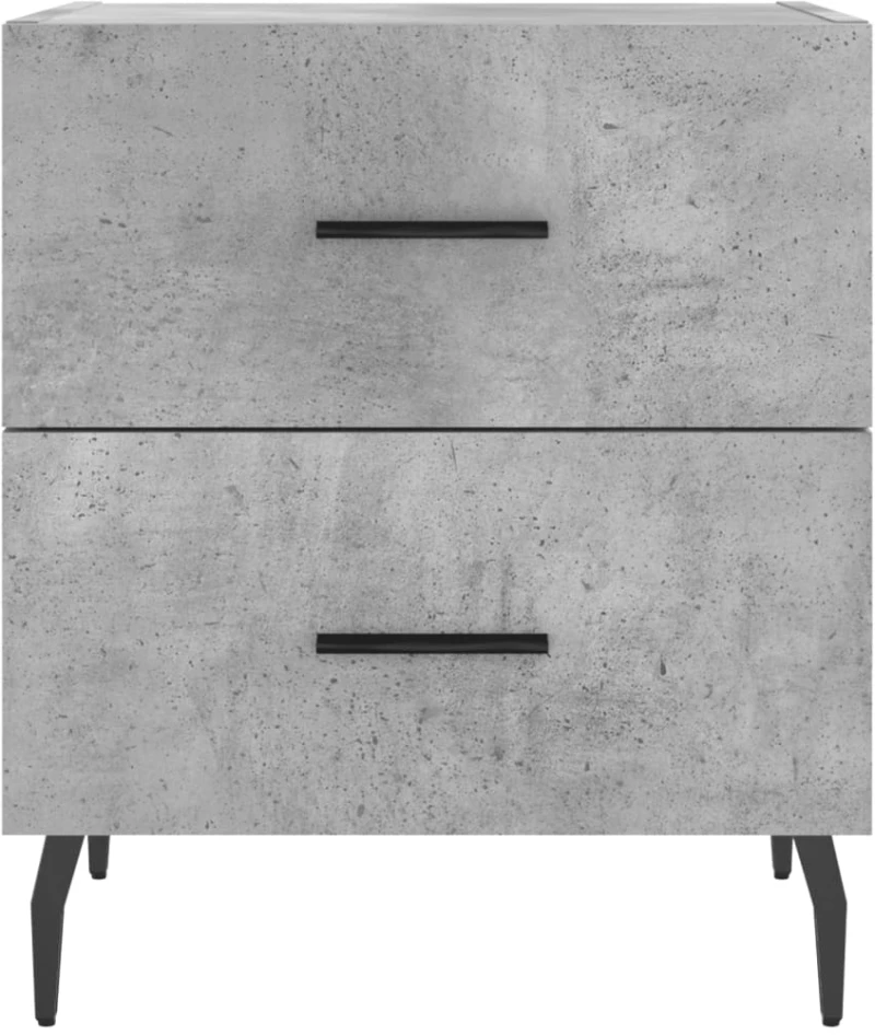 ΚΟΜΟΔΙΝΑ 2 ΤΕΜ. ΓΚΡΙ ΣΚΥΡΟΔΕΜ. 40 X 35 X 47,5 ΕΚ. ΕΠΕΞΕΡΓ. ΞΥΛΟ 827349