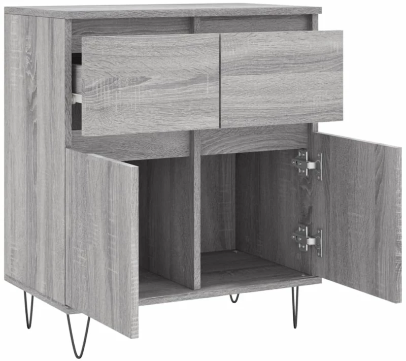 ΝΤΟΥΛΑΠΙ ΓΚΡΙ SONOMA 60X35X70 ΕΚ. ΑΠΟ ΕΠΕΞΕΡΓΑΣΜΕΝΟ ΞΥΛΟ 831122