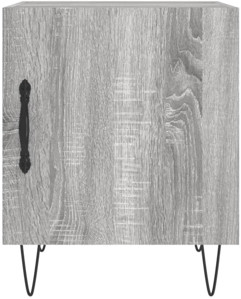 ΚΟΜΟΔΙΝΑ 2 ΤΕΜ. ΓΚΡΙ SONOMA 40 X 40 X 50 ΕΚ. ΑΠΟ ΕΠΕΞΕΡΓ. ΞΥΛΟ 827561