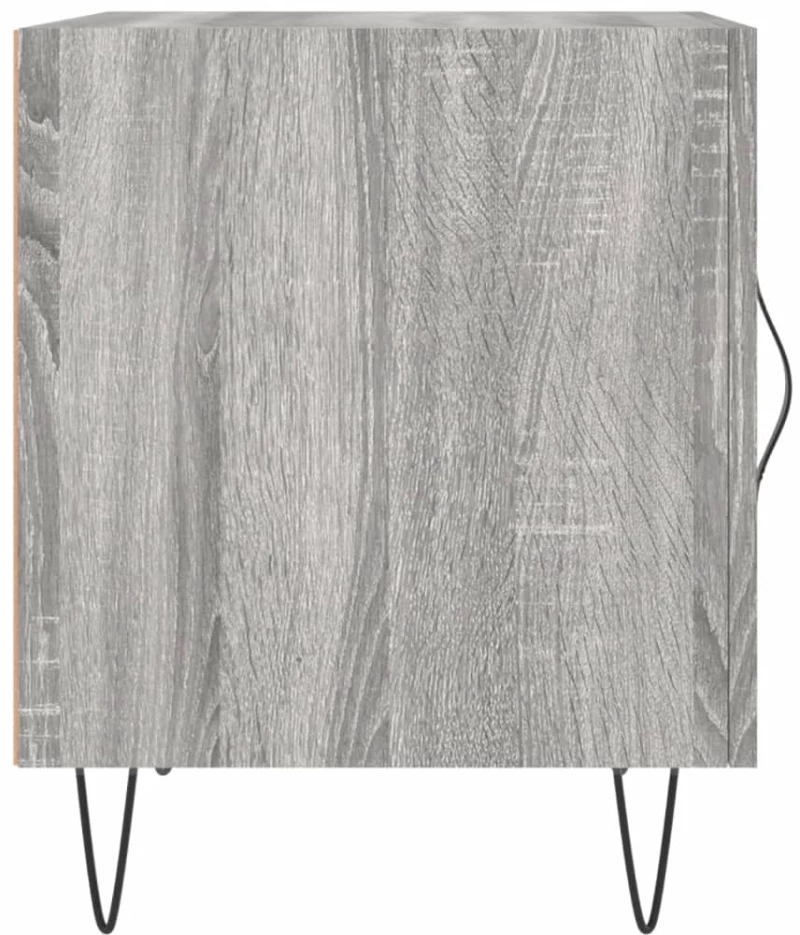 ΚΟΜΟΔΙΝΑ 2 ΤΕΜ. ΓΚΡΙ SONOMA 40 X 40 X 50 ΕΚ. ΑΠΟ ΕΠΕΞΕΡΓ. ΞΥΛΟ 827561