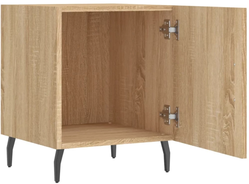 ΚΟΜΟΔΙΝΑ 2 ΤΕΜ. SONOMA ΔΡΥΣ 40X40X50 ΕΚ. ΑΠΟ ΕΠΕΞΕΡΓΑΣΜΕΝΟ ΞΥΛΟ 827603