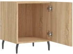 ΚΟΜΟΔΙΝΑ 2 ΤΕΜ. SONOMA ΔΡΥΣ 40X40X50 ΕΚ. ΑΠΟ ΕΠΕΞΕΡΓΑΣΜΕΝΟ ΞΥΛΟ 827603
